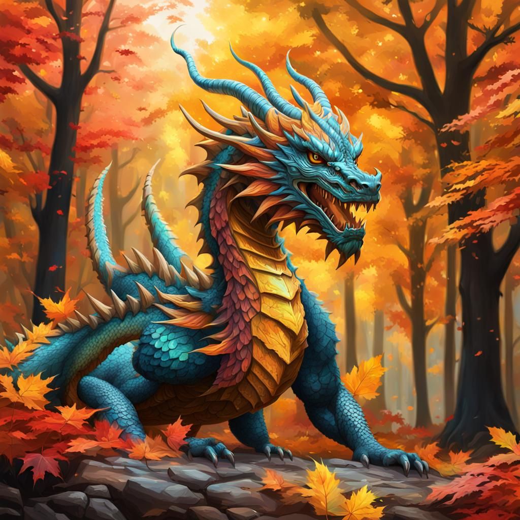 Dragon - AI Generated Artwork - NightCafe Creator