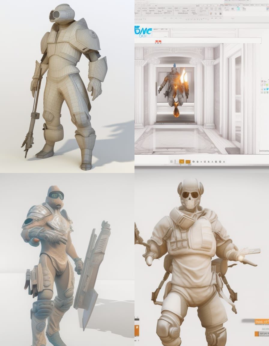 3D Game Cinematic Feel, Epic 3D Videogame Graphics, Intricat...