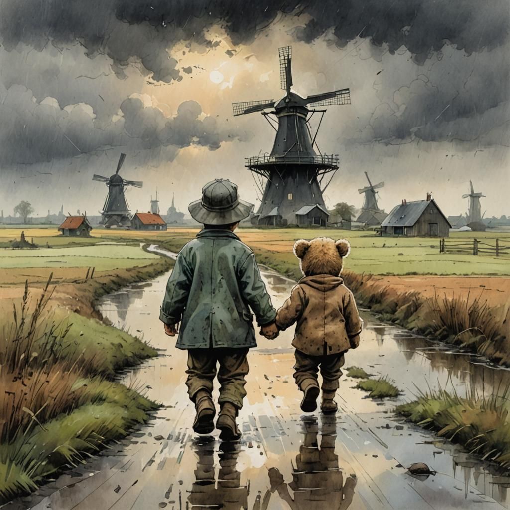 Visiting The Netherlands  by @Nondali