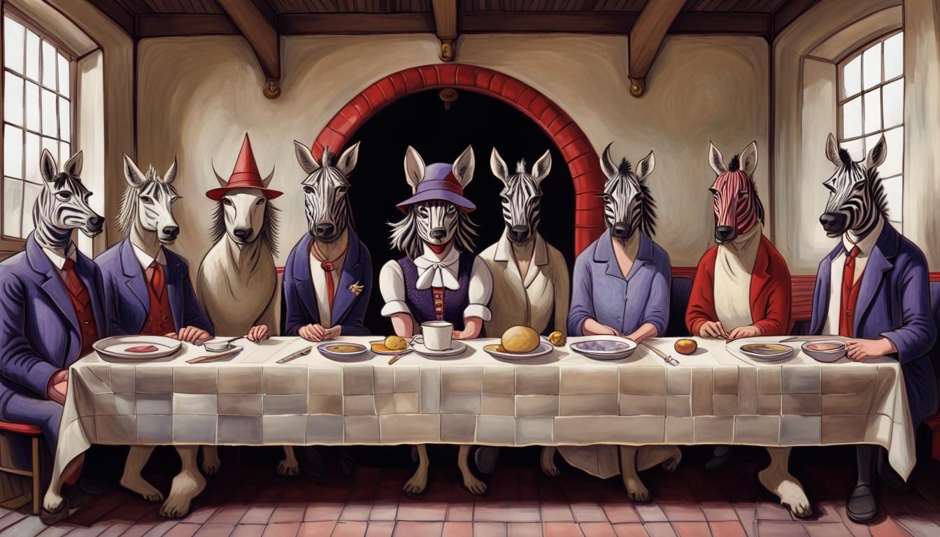 A combination of challenges... AI Generated Artwork