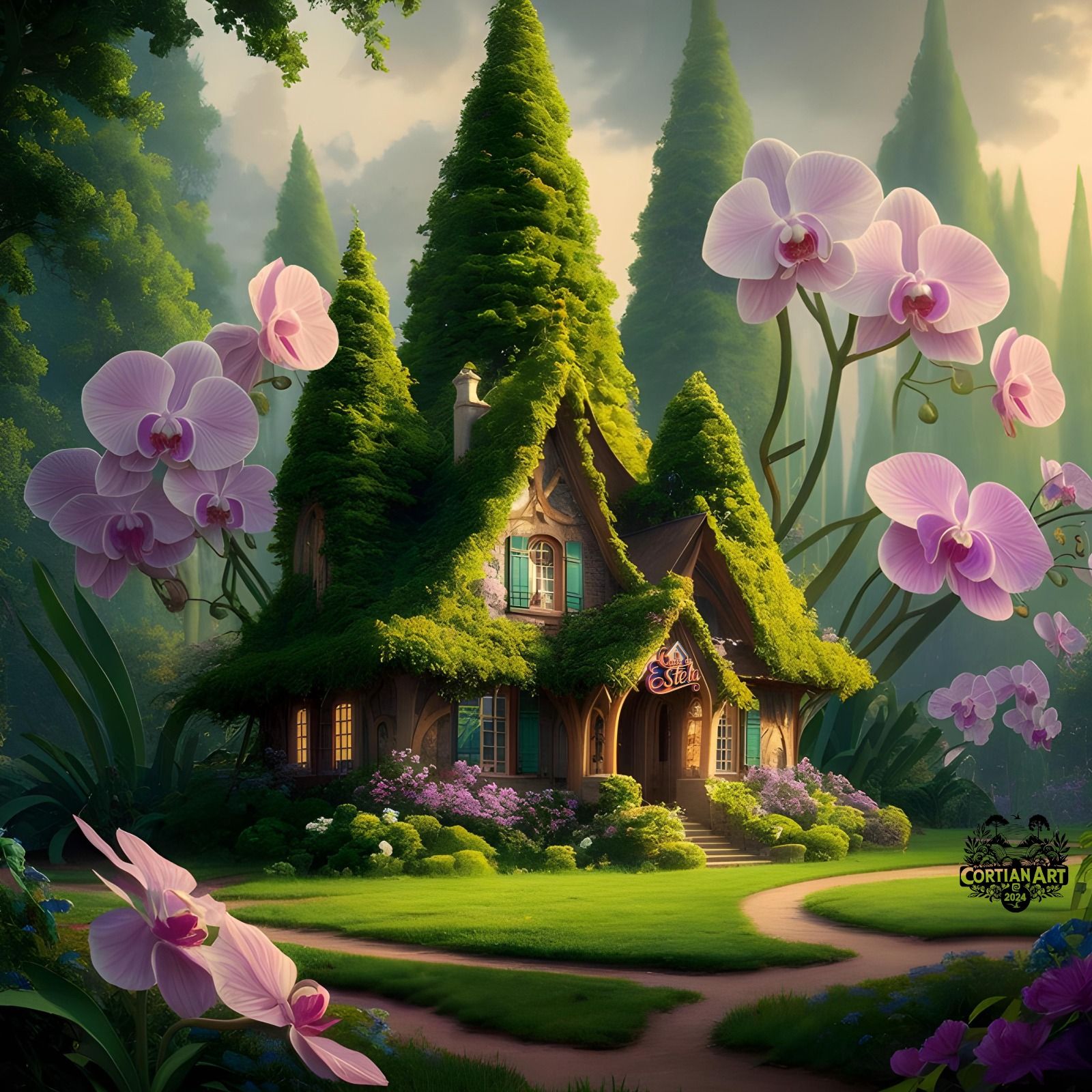 Orchid House in the Glade