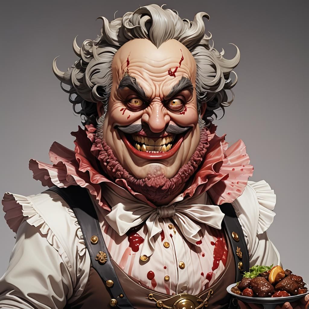 A villainous gormet who eats people, and enjoys making other...