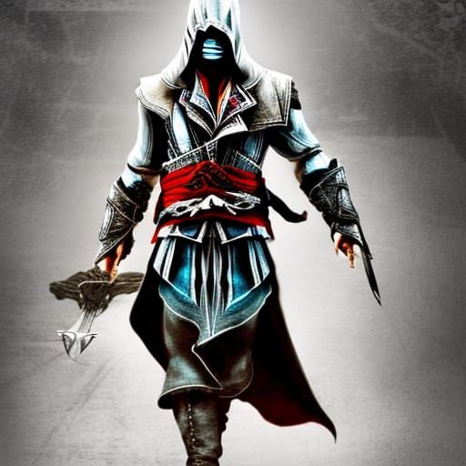 Assassin's creed ezio auditore epic badass - AI Generated Artwork ...