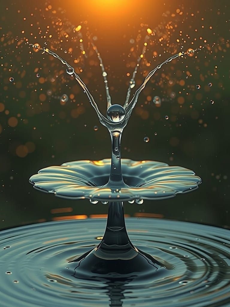 The water balerina dances  by @IAD_88