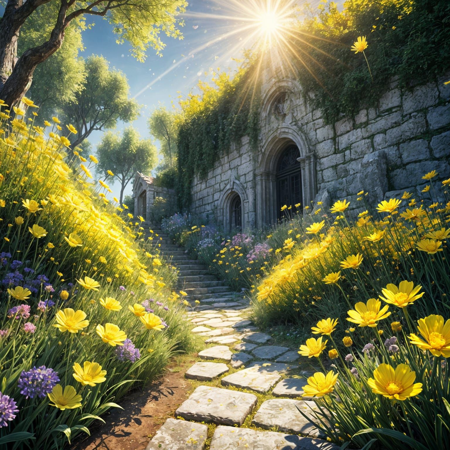 Le chemin menant vers toi   by @Monette77