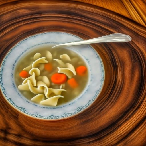 A bowl of Chicken Noodle Soup