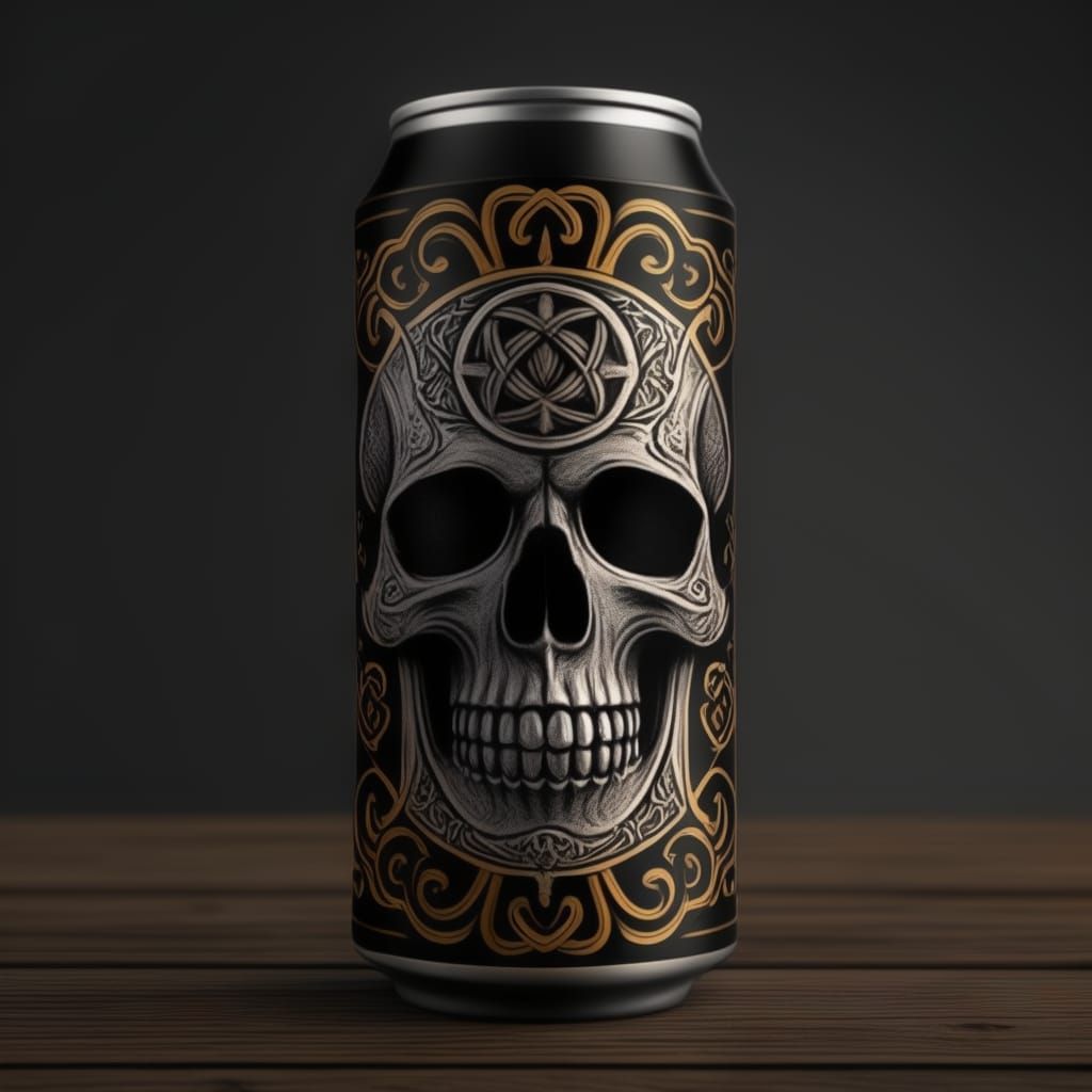 Project Diablo Can (Diablo is a Belgian brand of very strong beer, all above 10% alcohol)