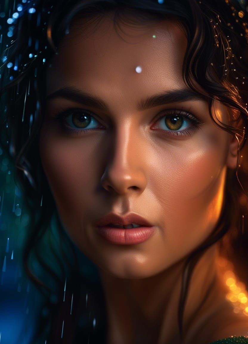 Rainy Night Beauty  by @mcv