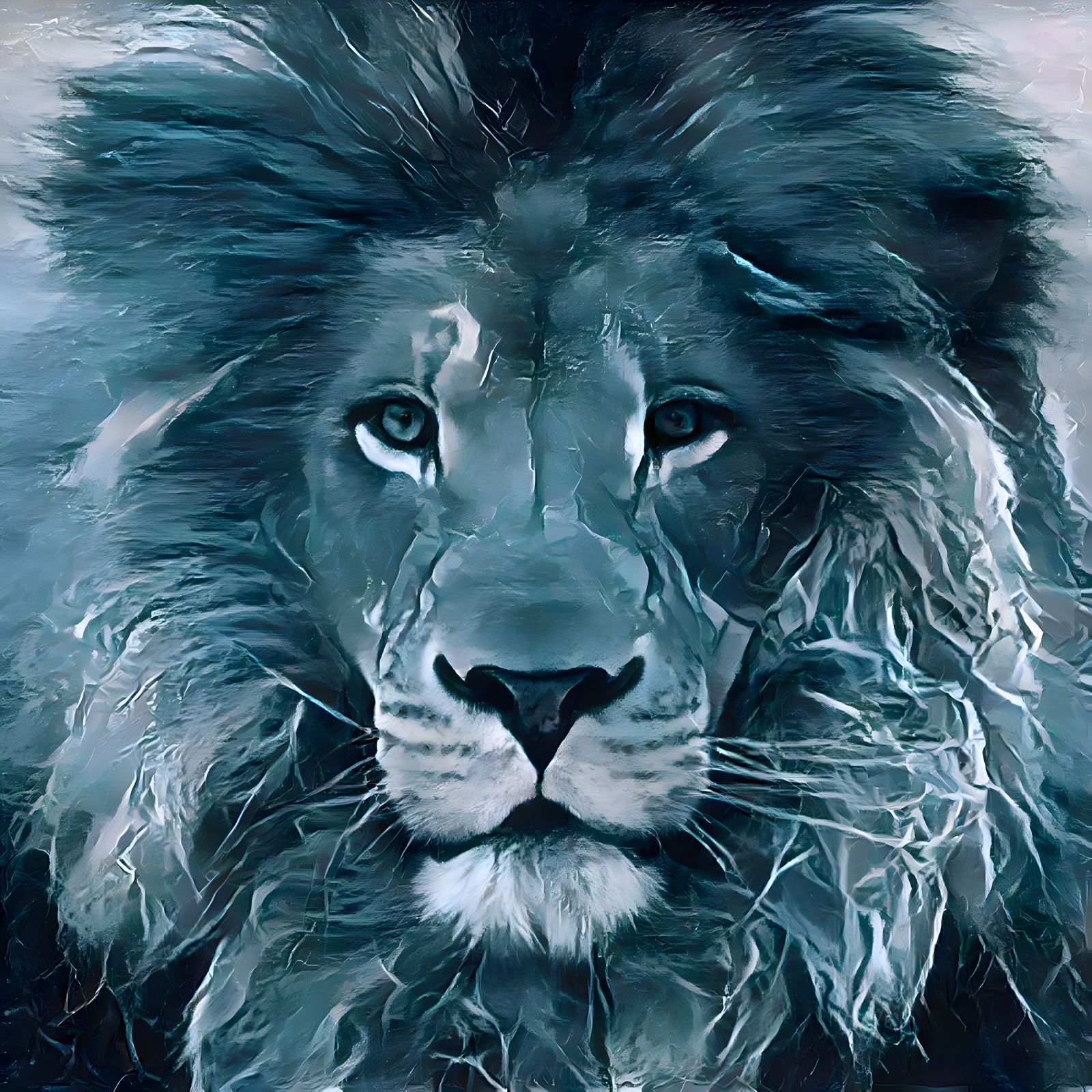 King Lion-Abstract Artwork NFT