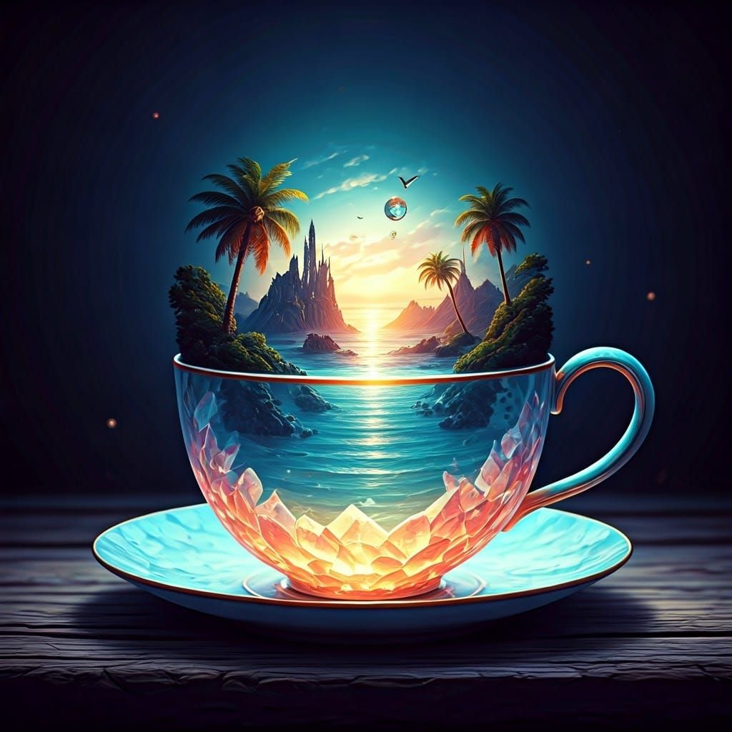 Enchanted Vessel Unveils Whimsical Beach Scenes and Fantasti...