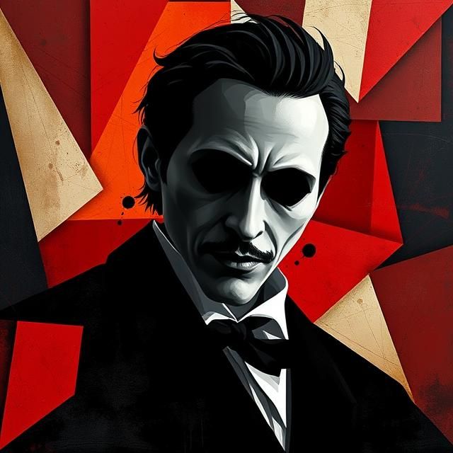 GERARD BUTLER AS THE PHANTOM OF THE OPERA.