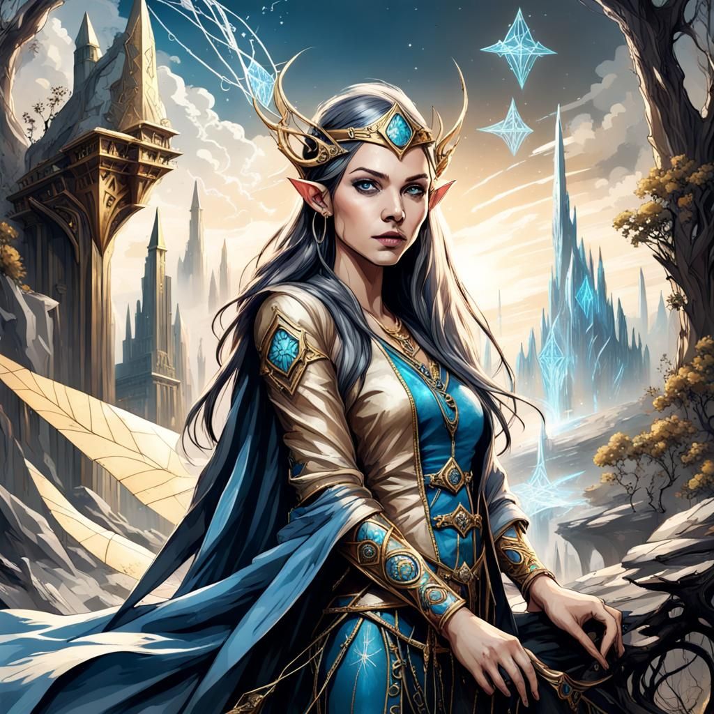 Elven Princess - AI Generated Artwork - NightCafe Creator