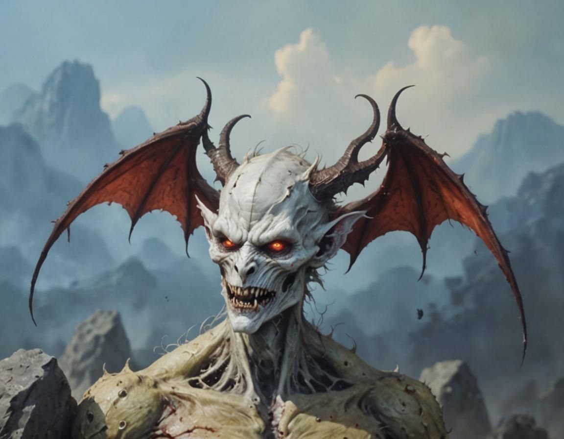 Wing head demon