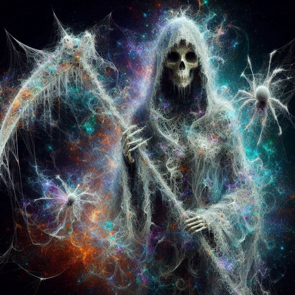 Grim Reaper and his Spider Friends