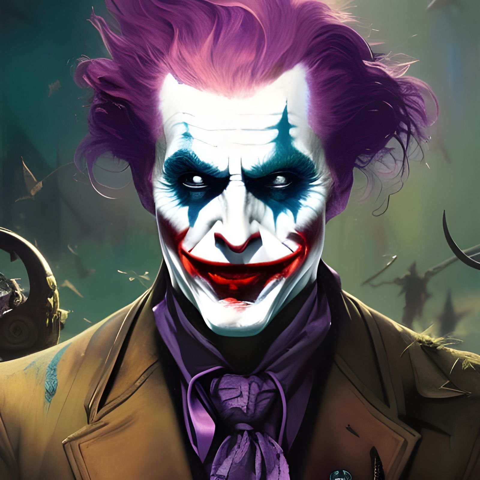 Joker - AI Generated Artwork - NightCafe Creator