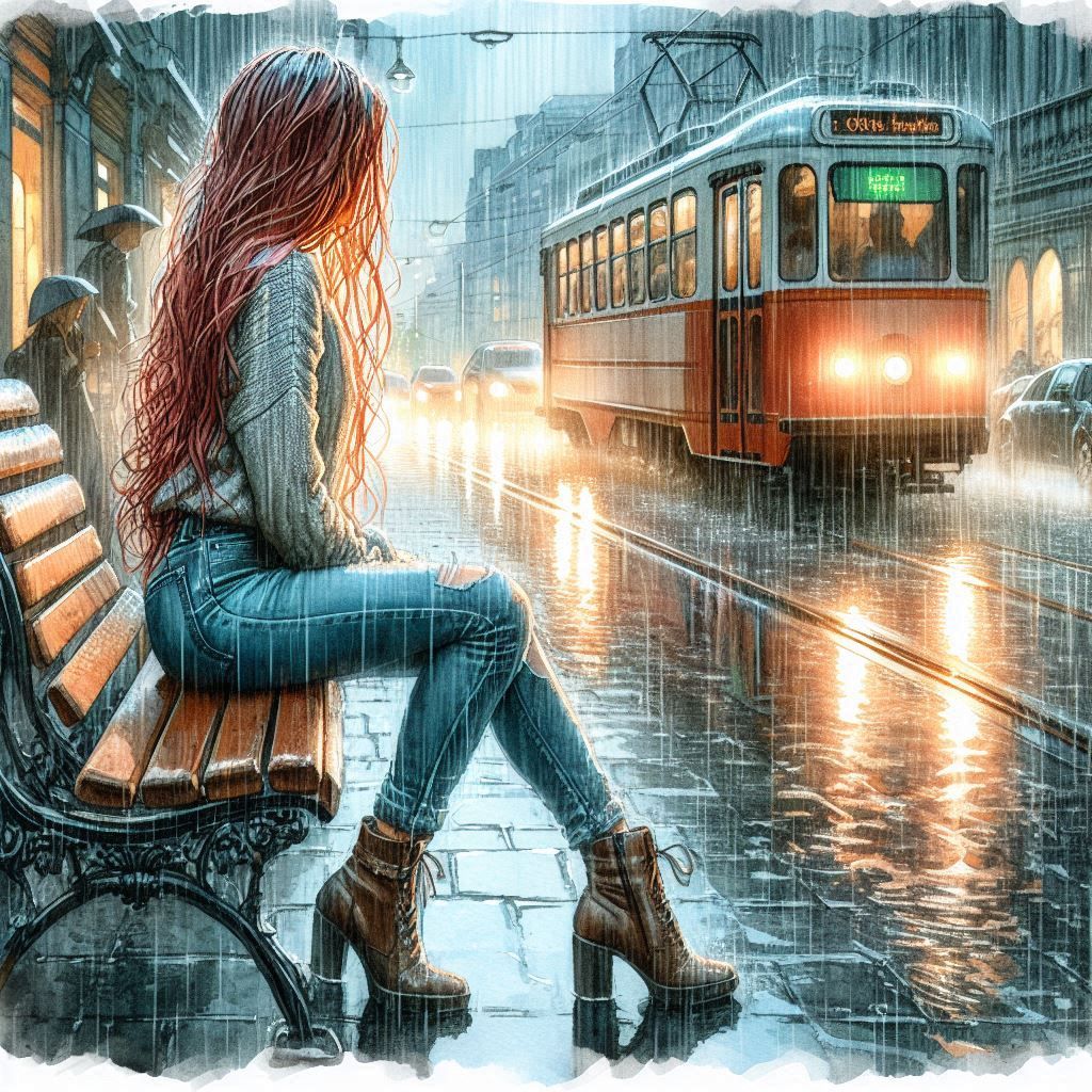 Waiting in the rain