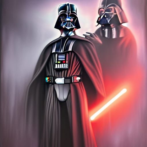 star wars ::darth vader:: zombie core::crushed hemet::zombie...