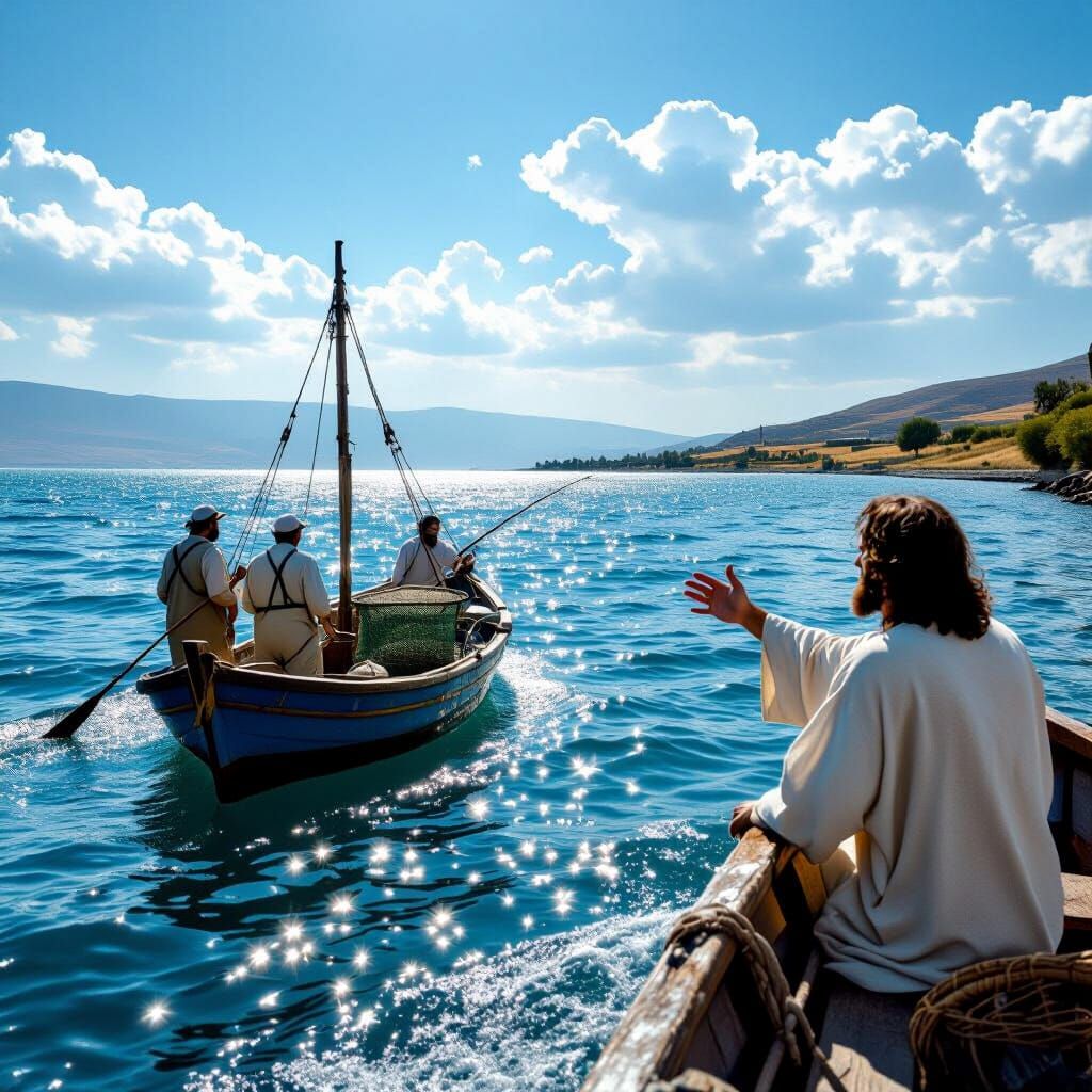  I will make you fishers of men.