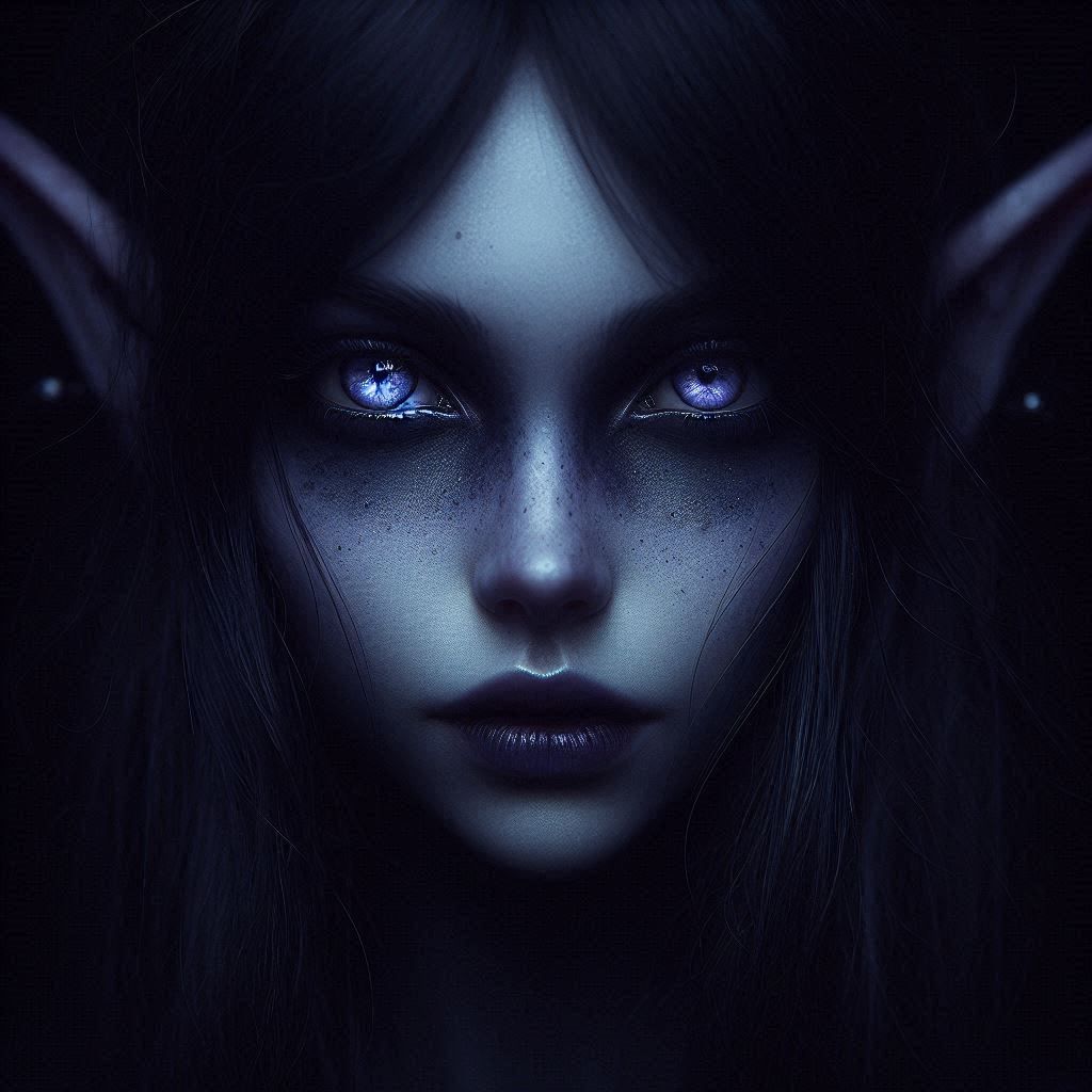 Beauty in the Darkened Woods