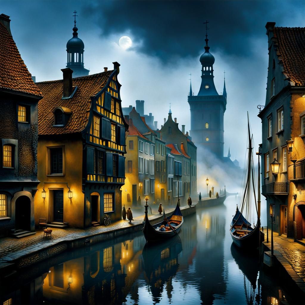 Mist and River
