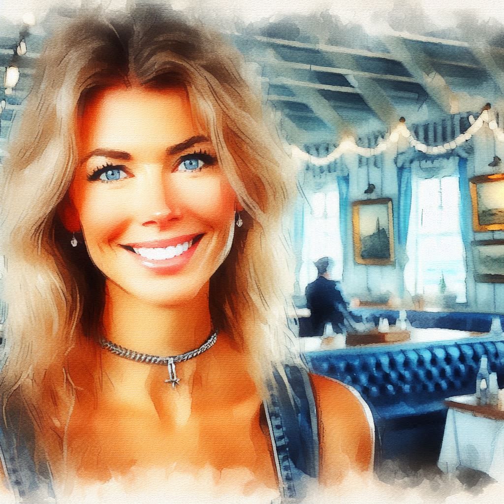 She loves a man who's not around.