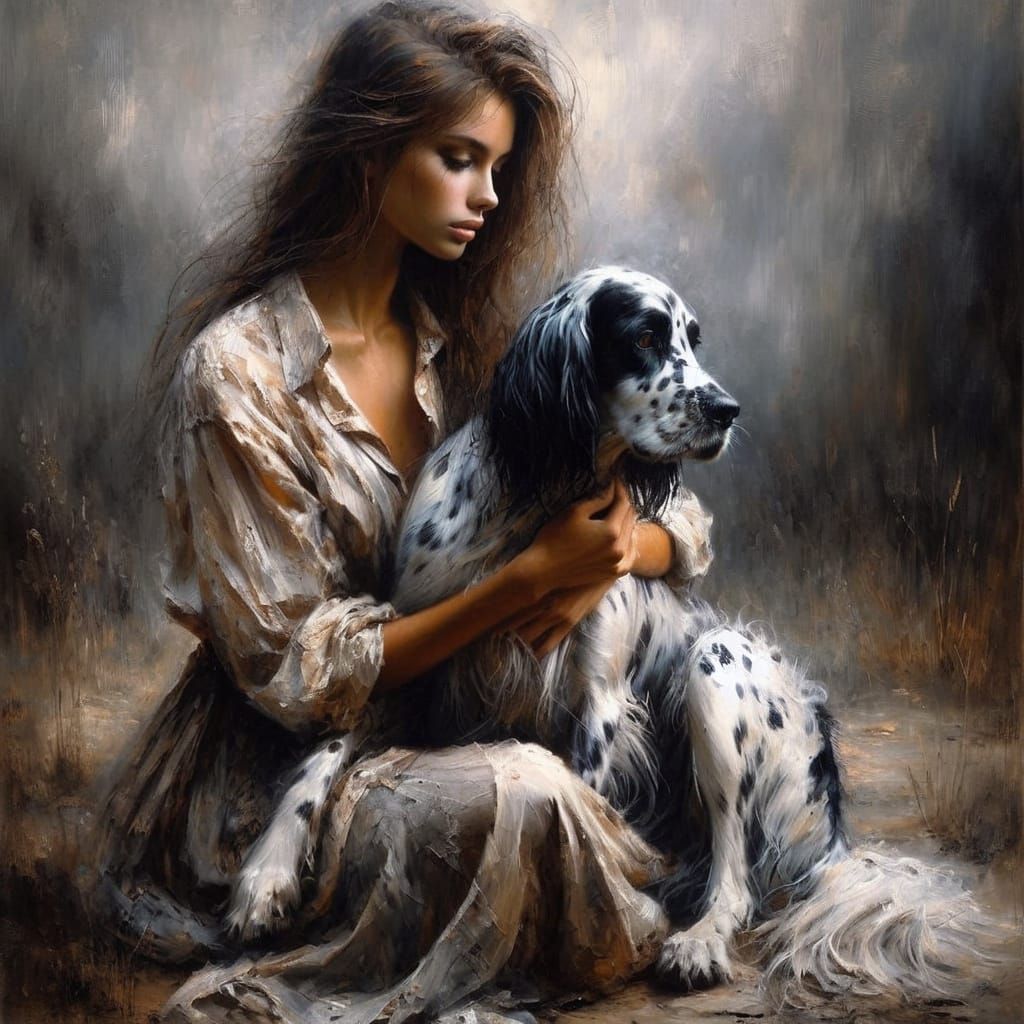 Oil Painting  by @Phidelio