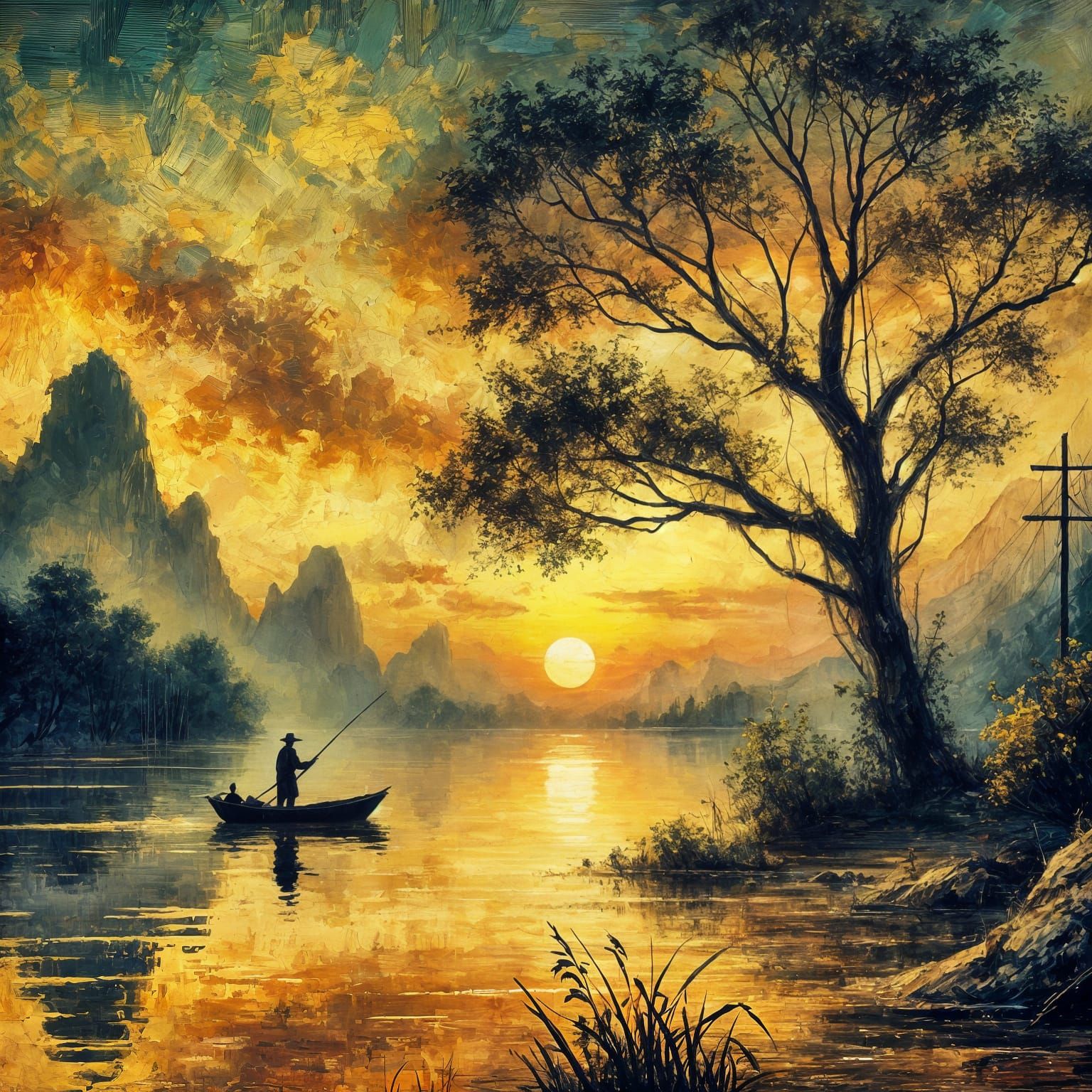 Whispers in the Quiet of Dusk  by @Uwork