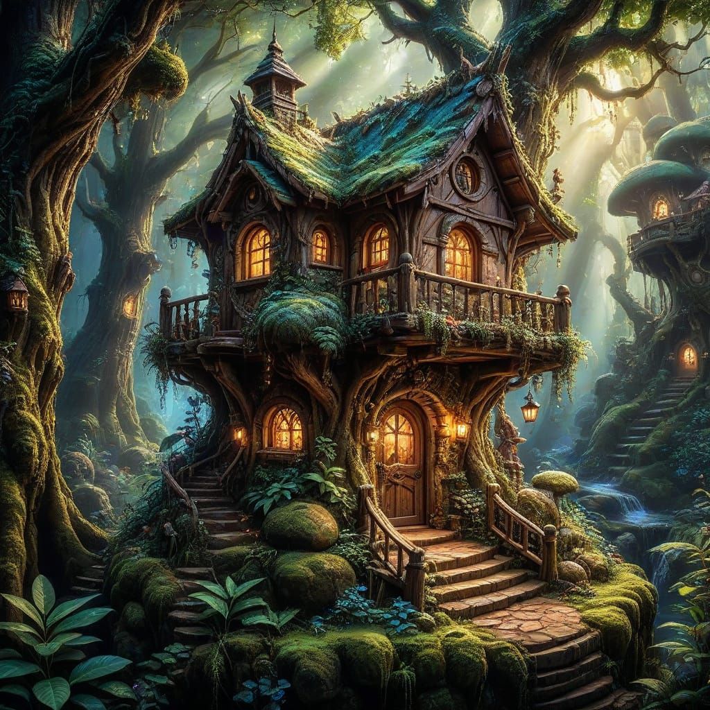 Enchanted Treehouse Music Box 🌳🎶