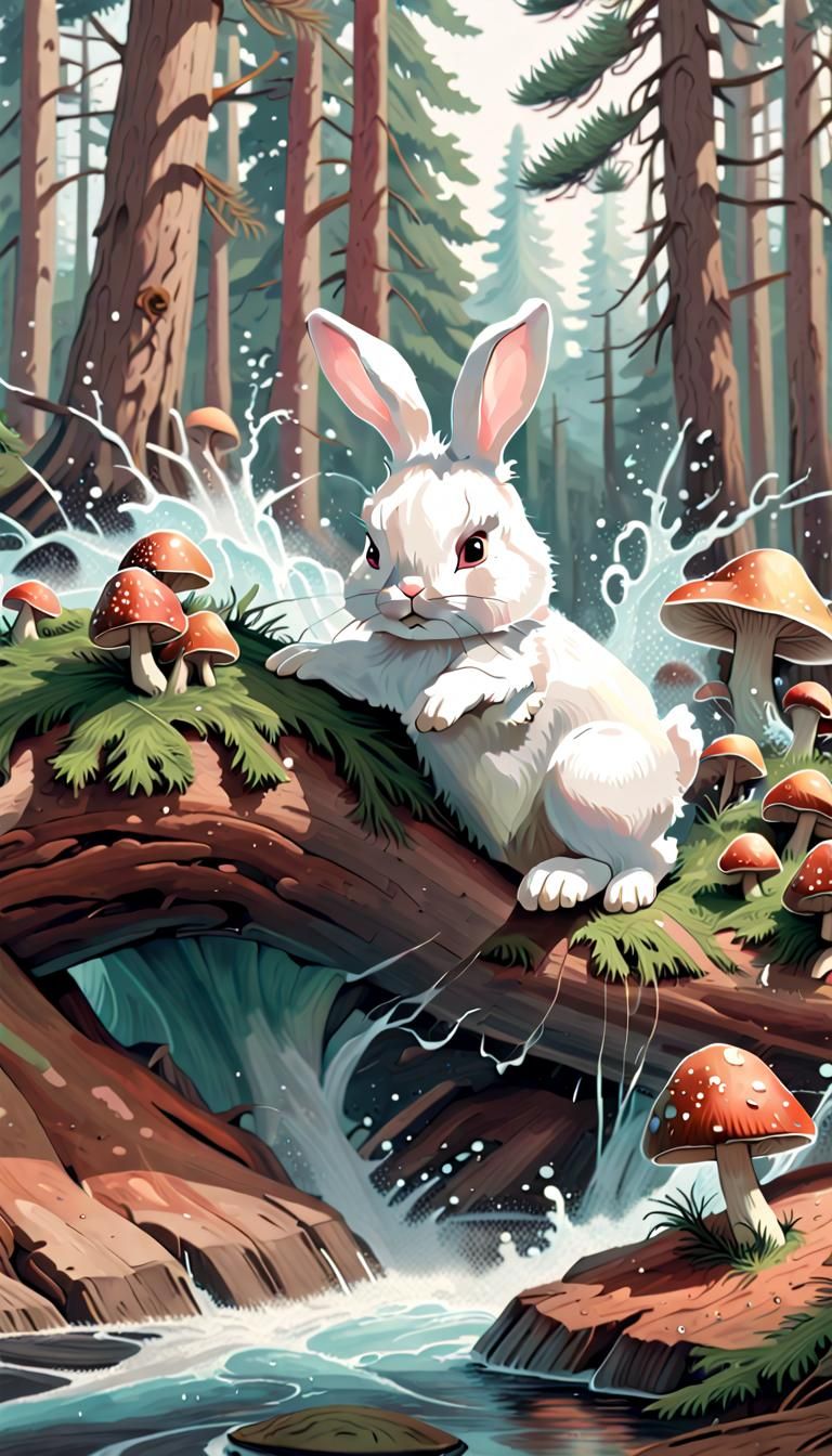 Cute rabbit