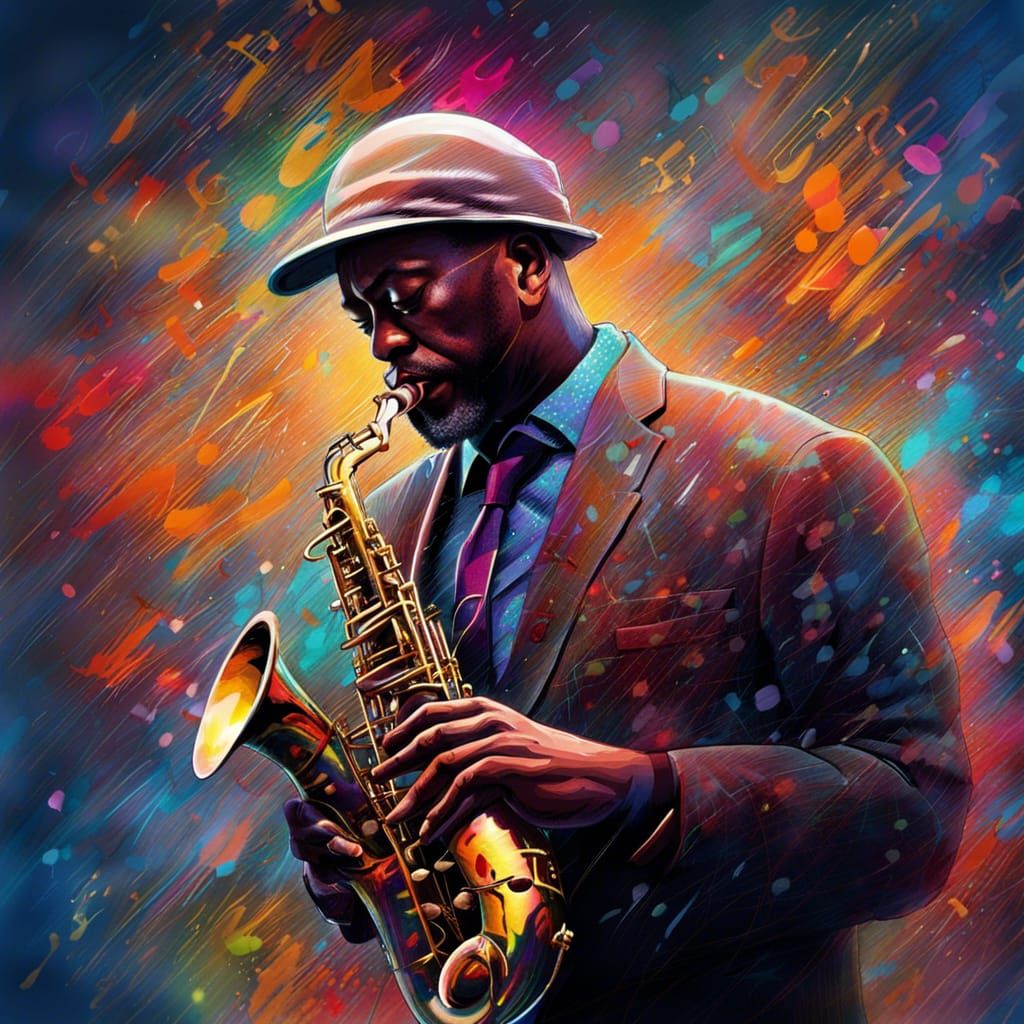 A jazzman - AI Generated Artwork - NightCafe Creator