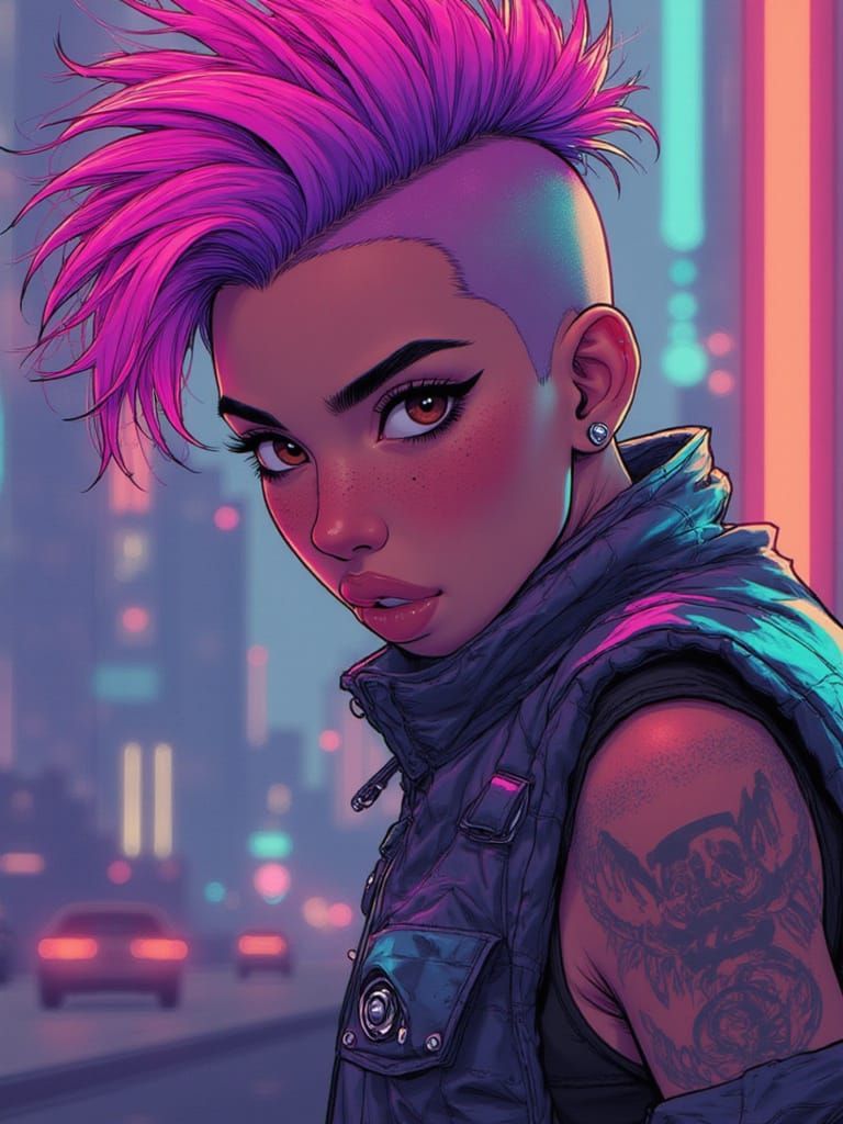 <lora:Adsumus:1.0>This image is a digital illustration of a stylized character, tightly framed, intimate, close up, muted color, concept art...