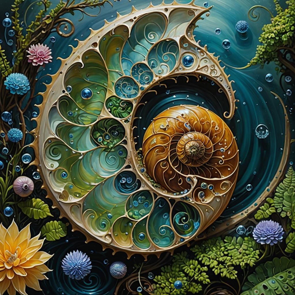 Pantheism: Nautilus   by @Tony