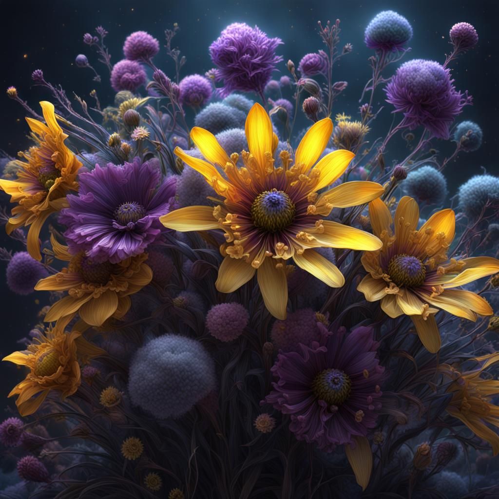Purple Flowers
