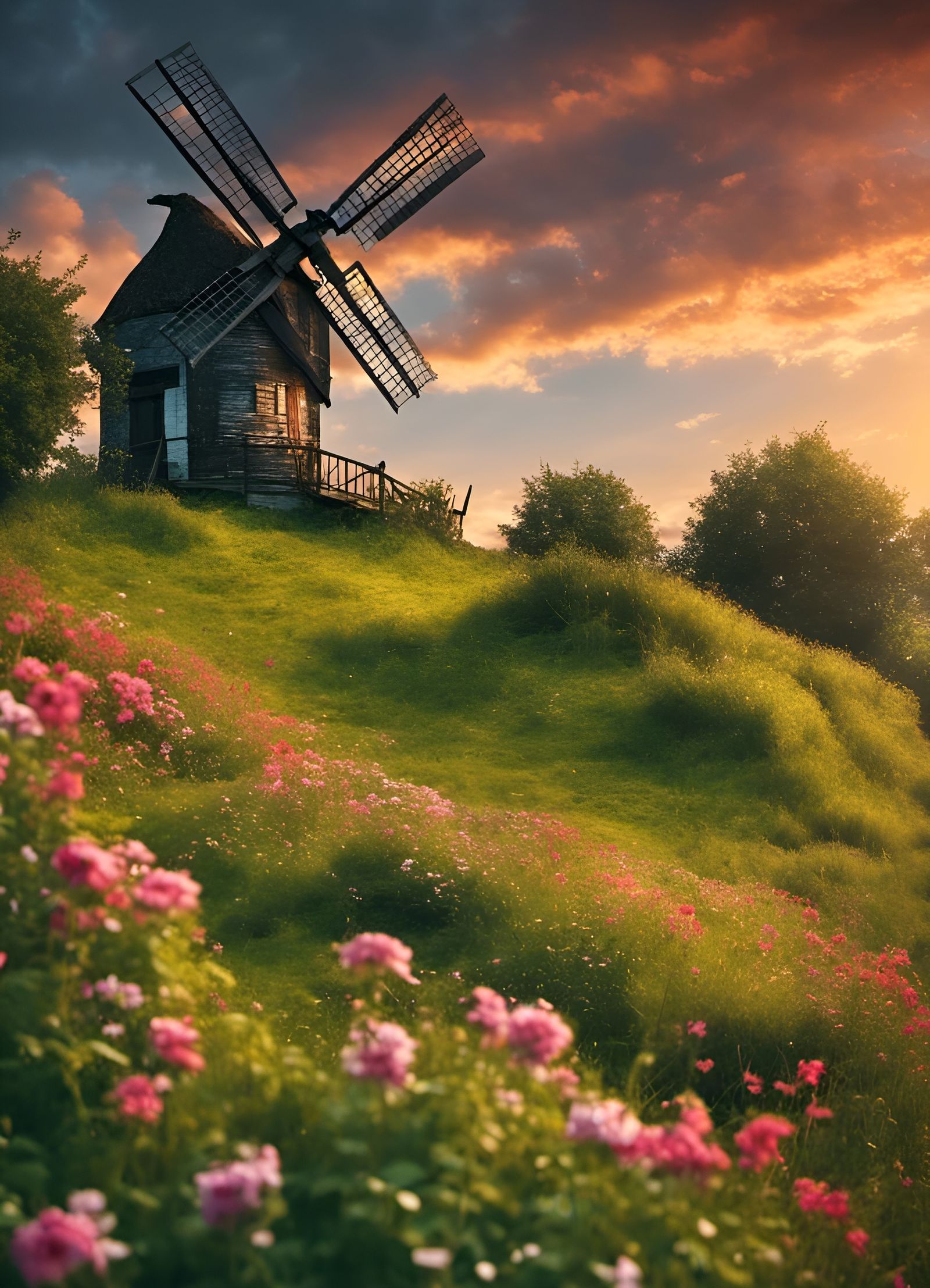 The Old Windmill on Knoll Hill