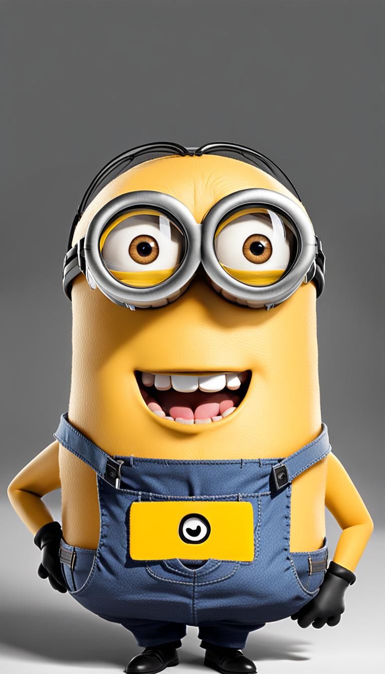 A character that is instantly recognizable as a Minion from the ...