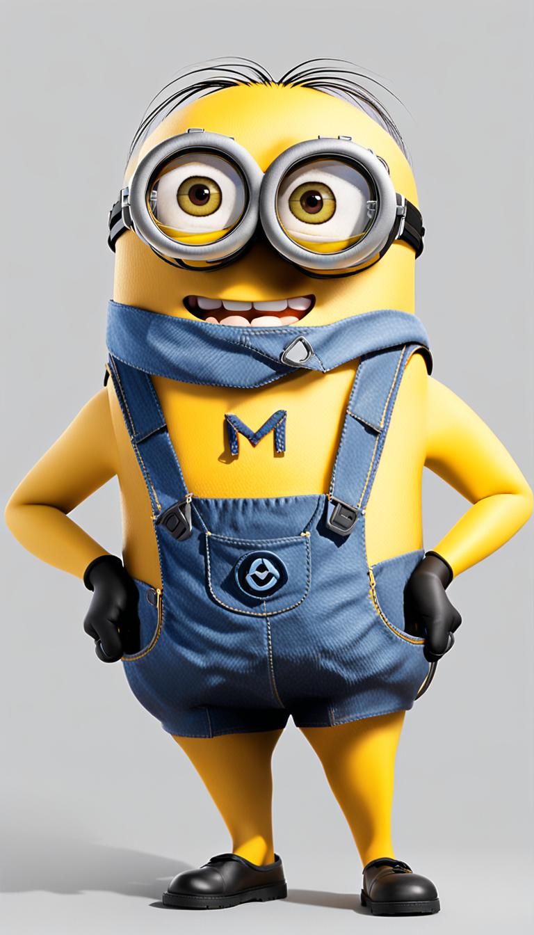 A character that is instantly recognizable as a Minion from the ...