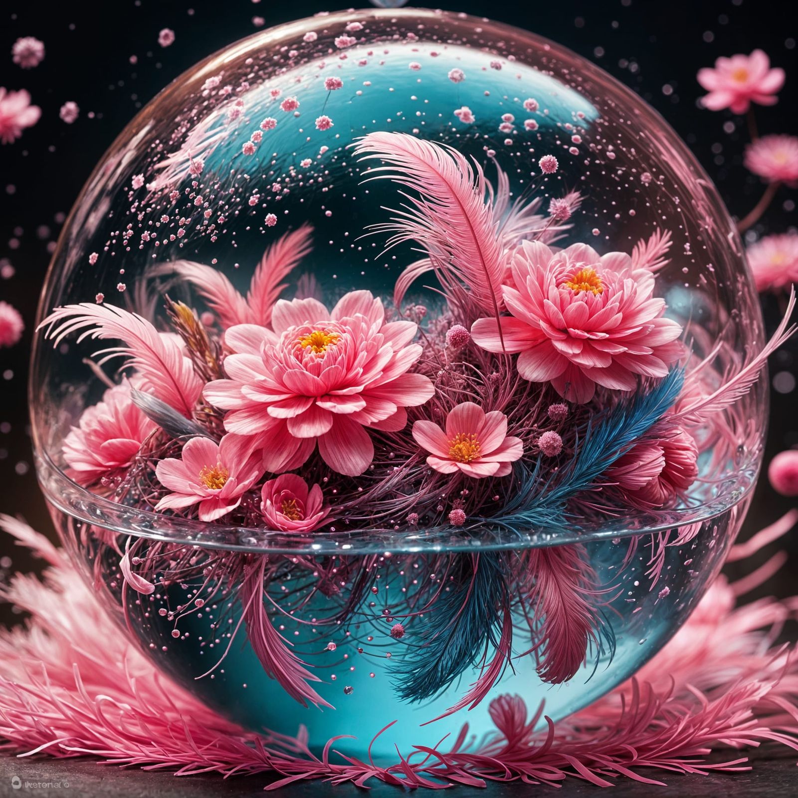 Pink Orb  by @Soynuts