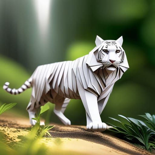 White Tiger  by @skallie