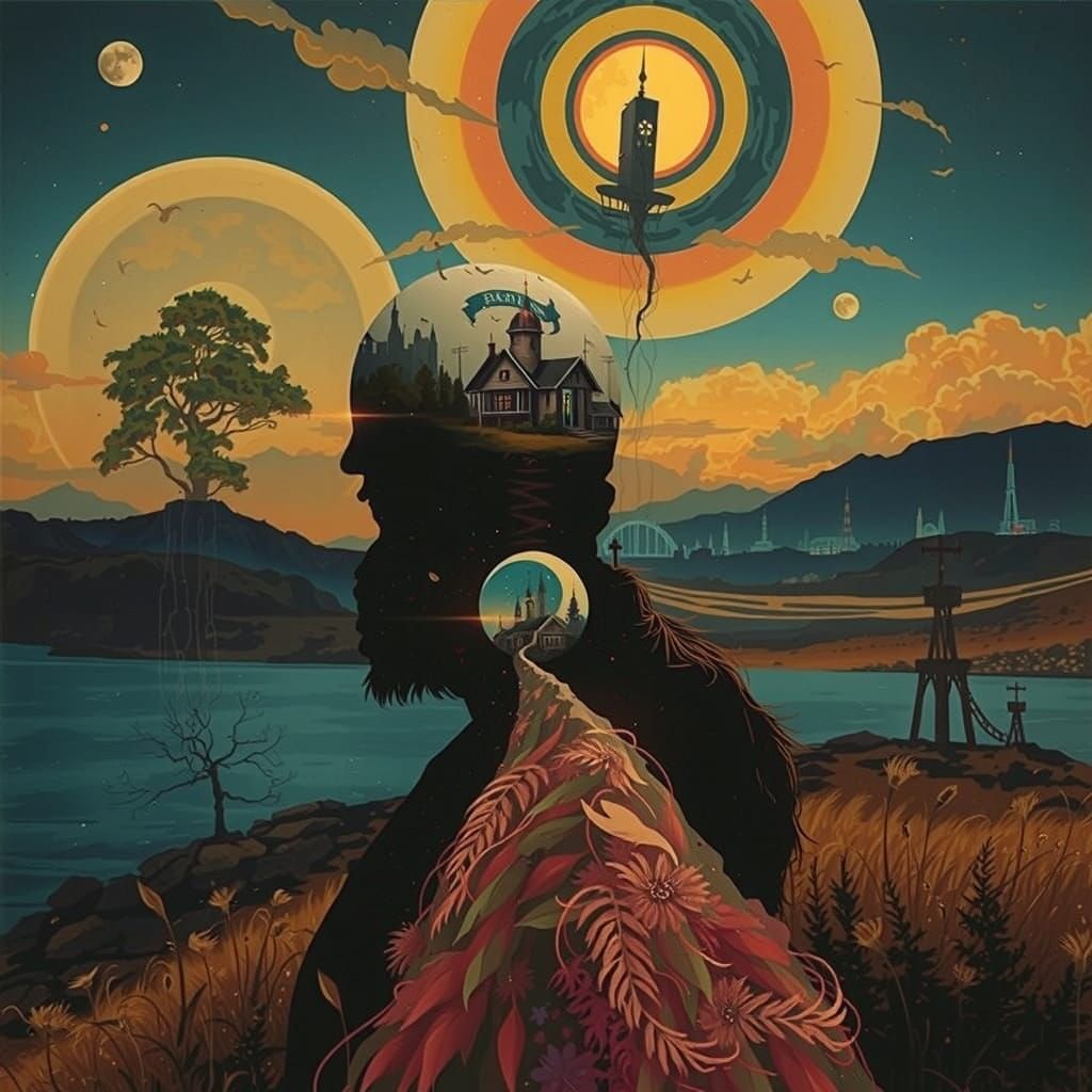 absurd urban scene

professional-photography
double exposure

multi-layered mixed media, gelli print, gel-print, of a Village In the style o...