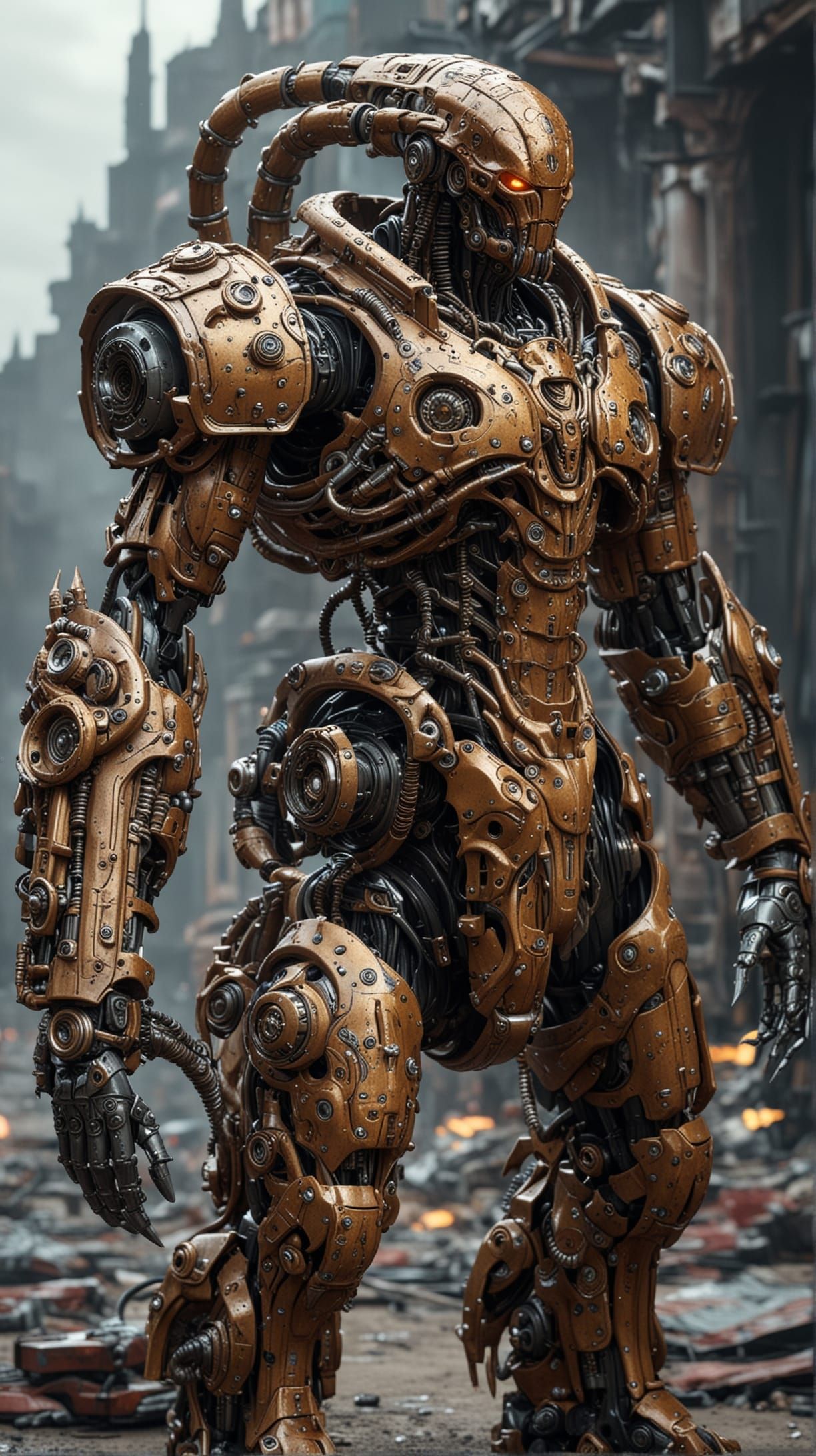 Tentacle mechanoid from warhammer40k (Uploaded)