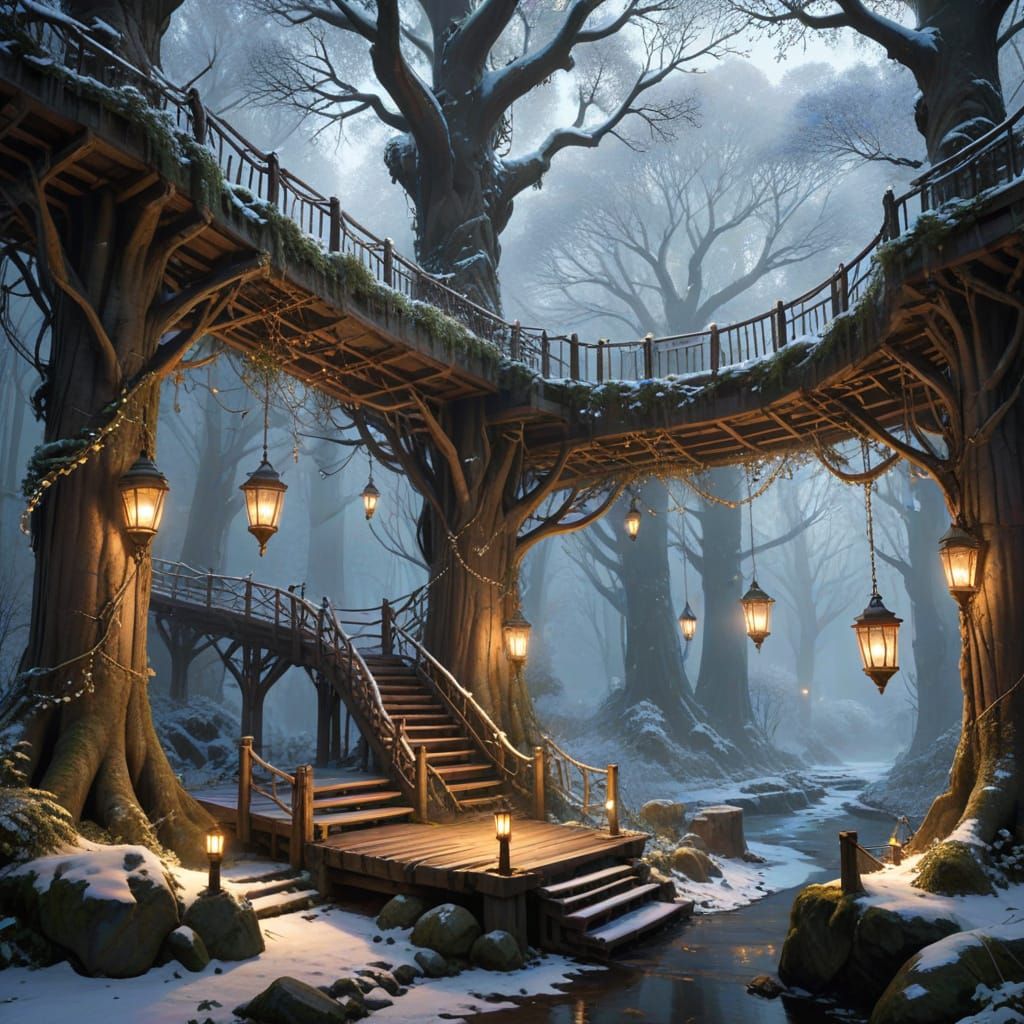 Branches, bridges, and the breathing boughs