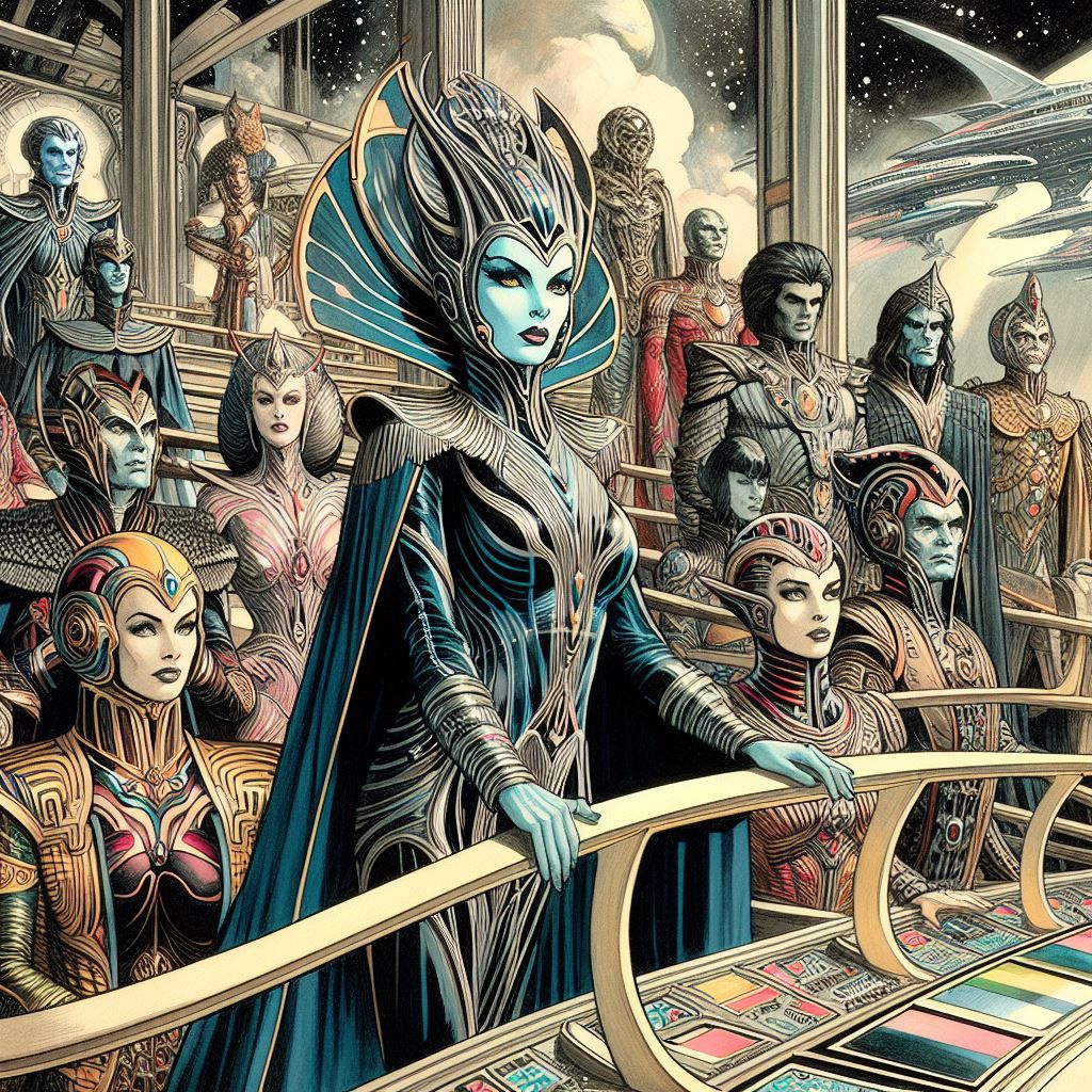 Golden Age Sci-Fi Comics, Series 2: Space Warlords & General...