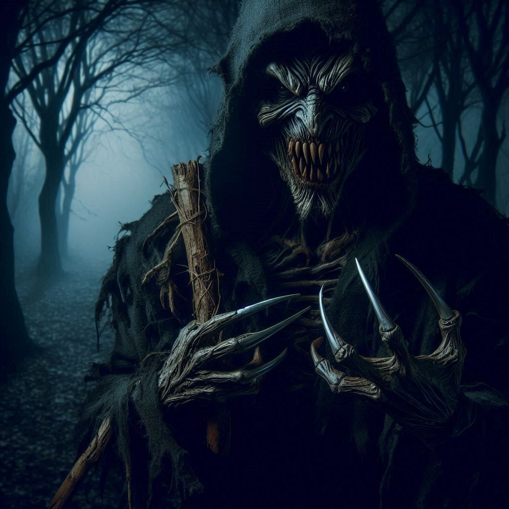 You got lost in the dark forest and took a wrong turn...