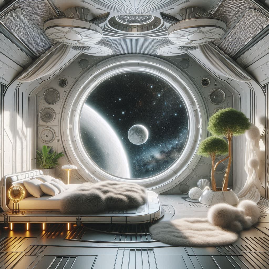 Sci-fi bedroom