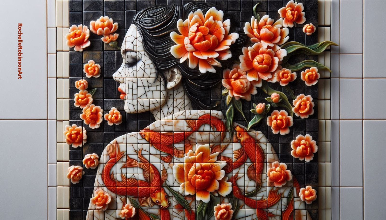 Geisha - Mahjong Art