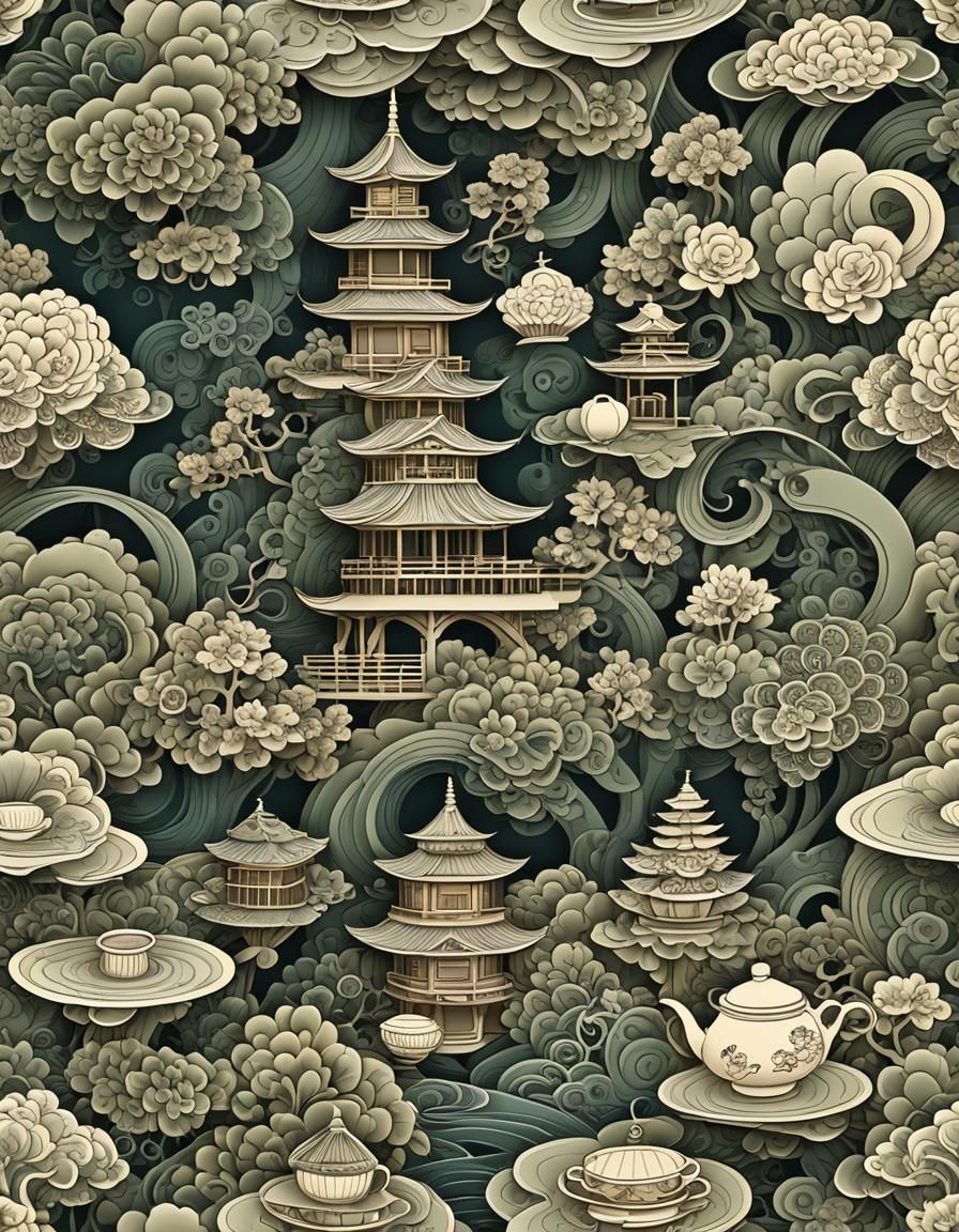 japanese tea house