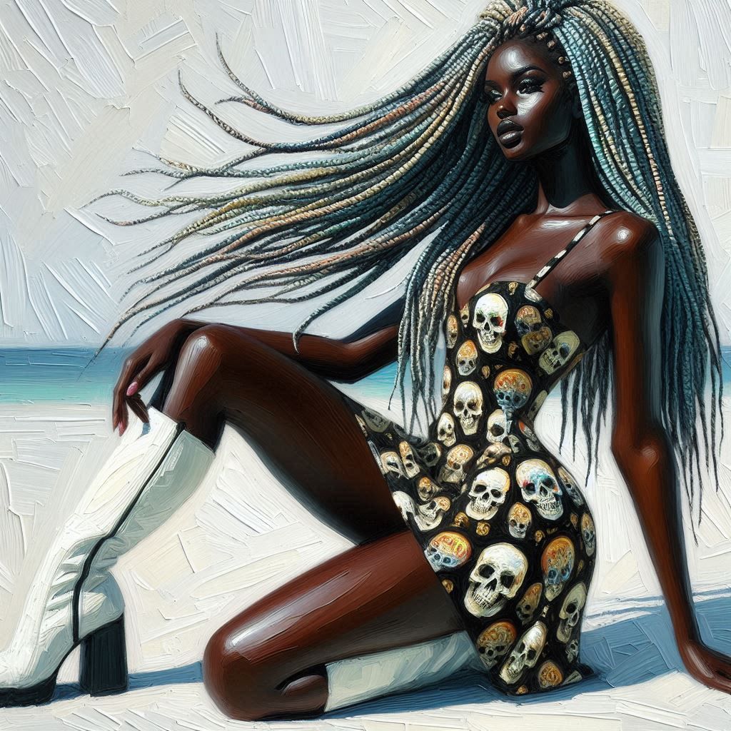 Sometimes oil and pastel mix well .... But only sometimes