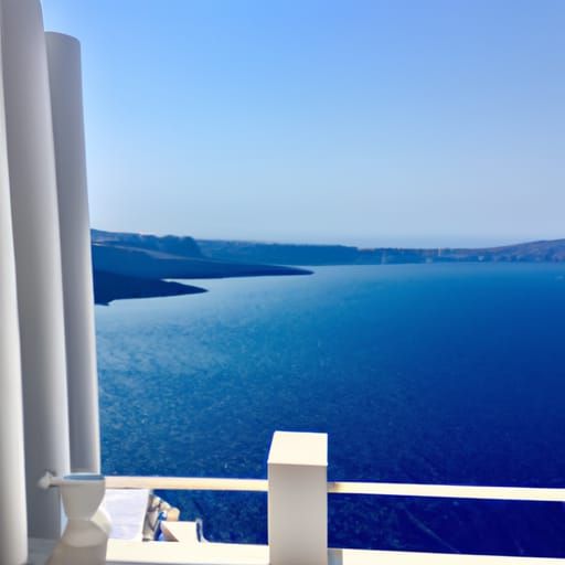 Santorini, Greece AI Generated Artwork NightCafe Creator