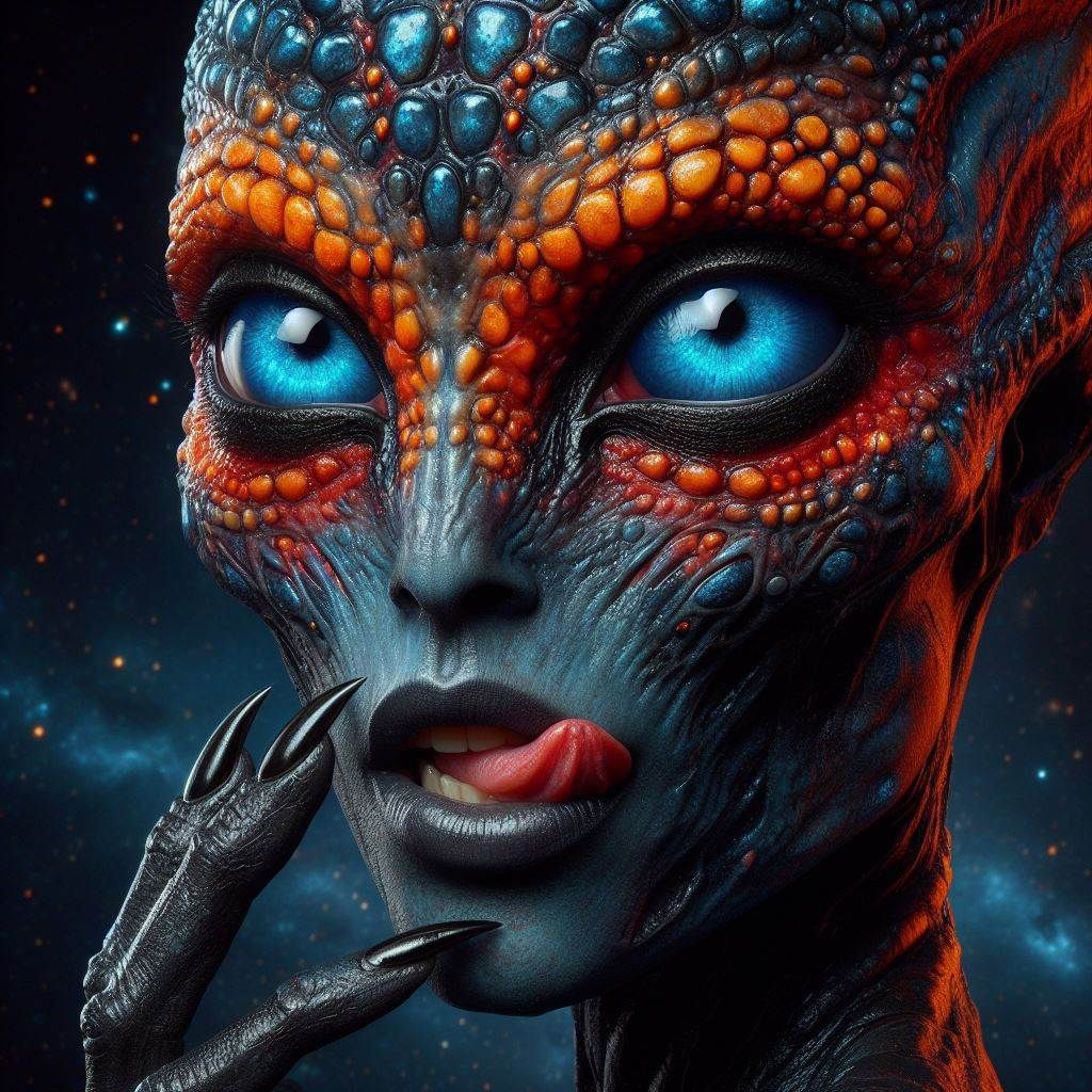 Portraits of a Serial Creator : She's Alien