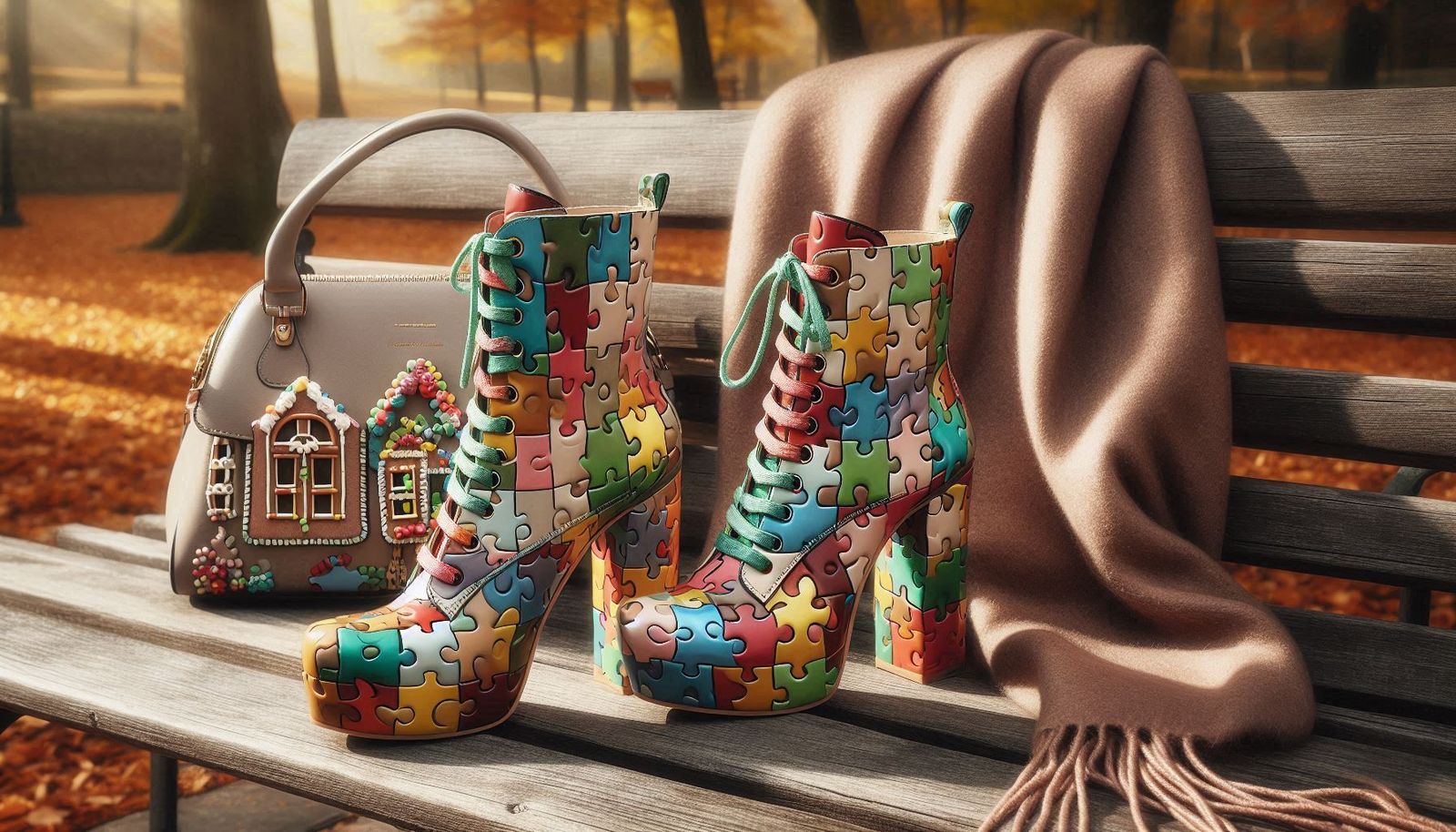 Weihnachtliche Schuhkreationen Teil 3